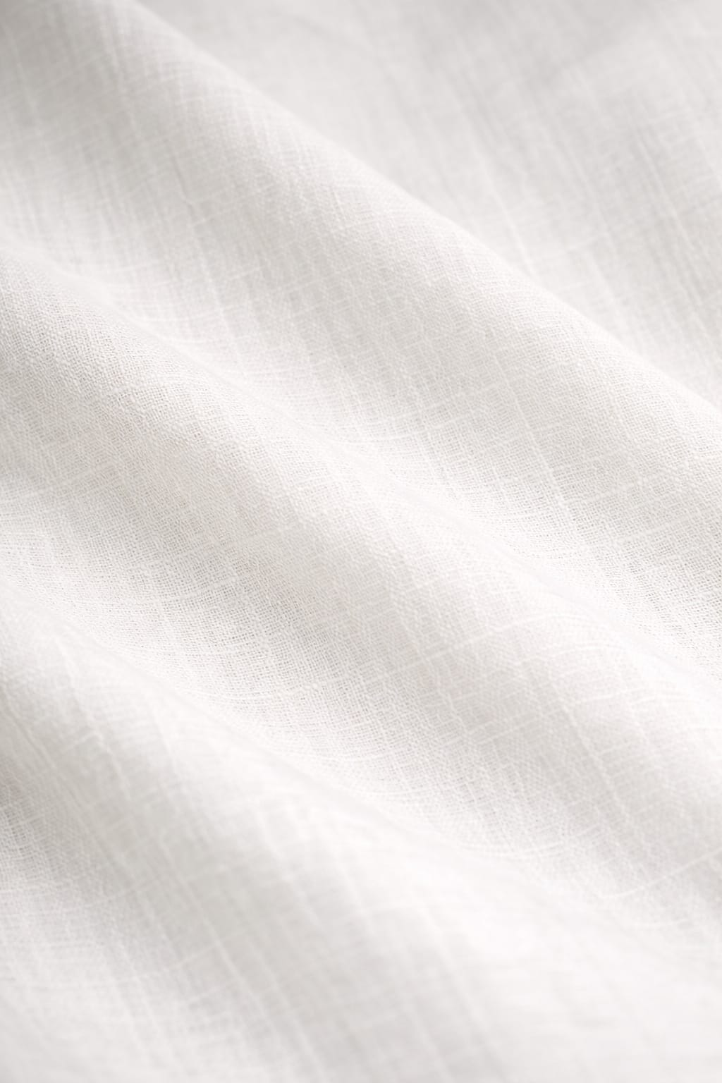 Camisa Lino Manga Larga Semi Slim