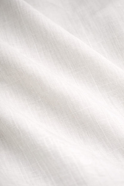 Camisa Lino Manga Larga Semi Slim