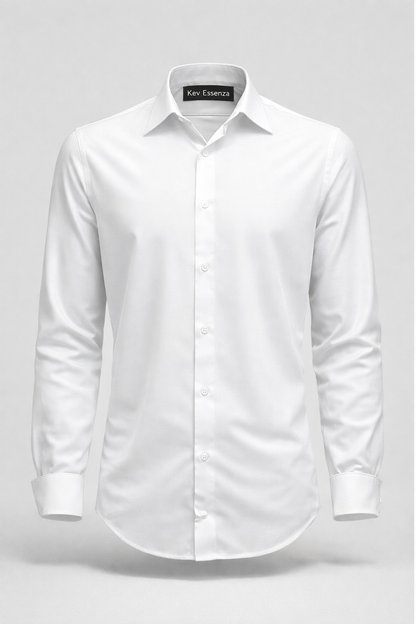 Camisa Essenza Nero Manga Larga