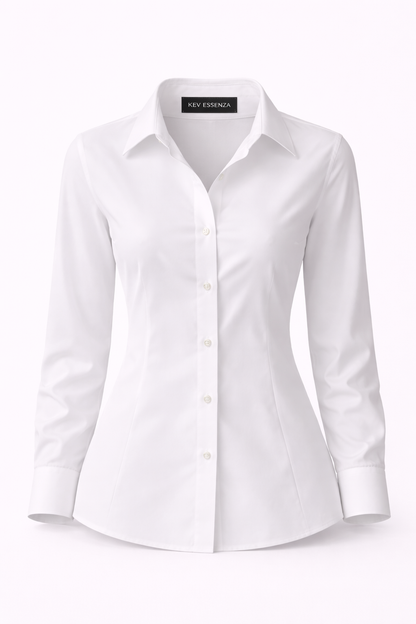 Camisa Essenza Nero Manga Larga