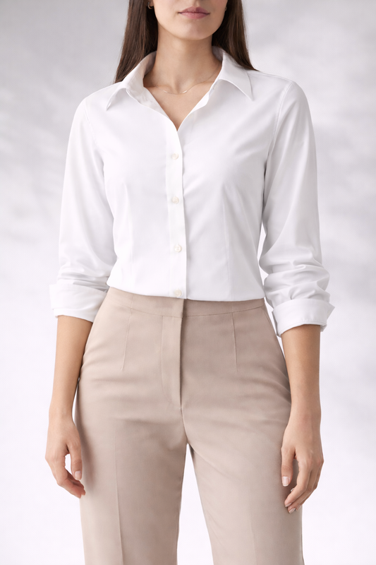 Camisa Essenza Nero Manga Larga