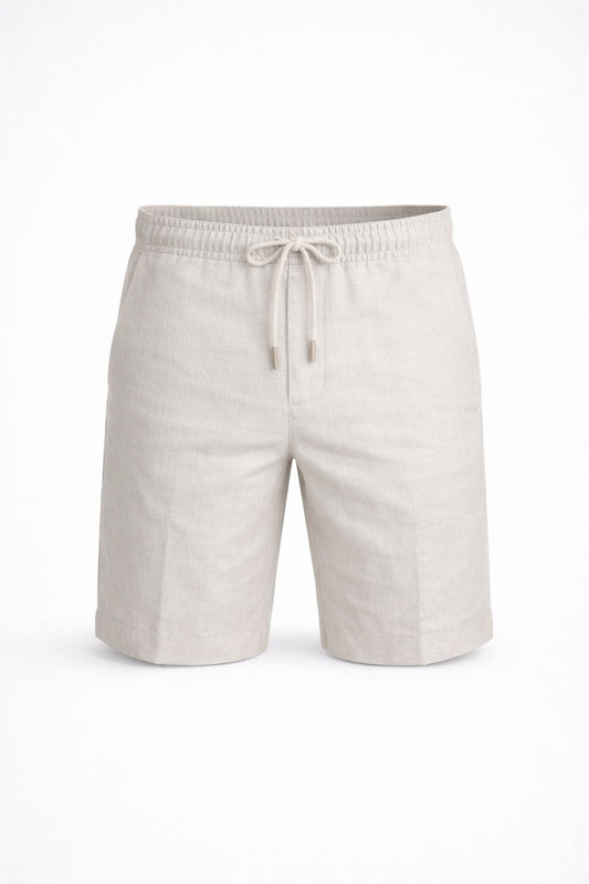 Bermuda Lino Riviera Classic Masculino